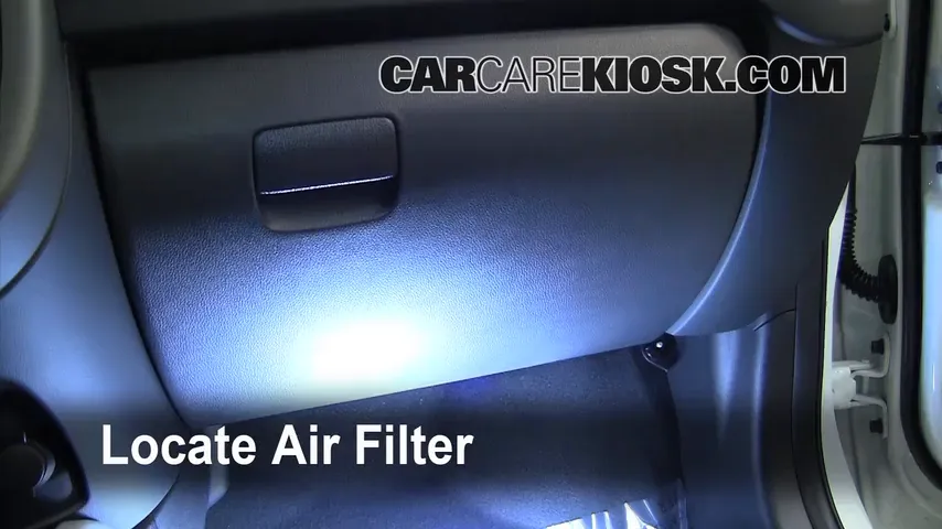 2012 Kia Soul ! 2.0L 4 Cyl. Air Filter (Cabin) Replace